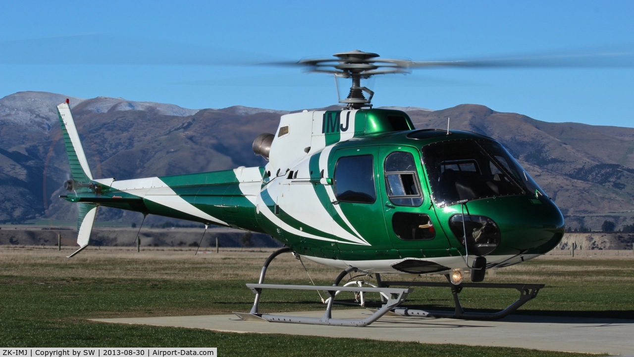 ZK-IMJ, 2002 Eurocopter AS-350B-2 Ecureuil Ecureuil C/N 9057, Wanaka New Zealand