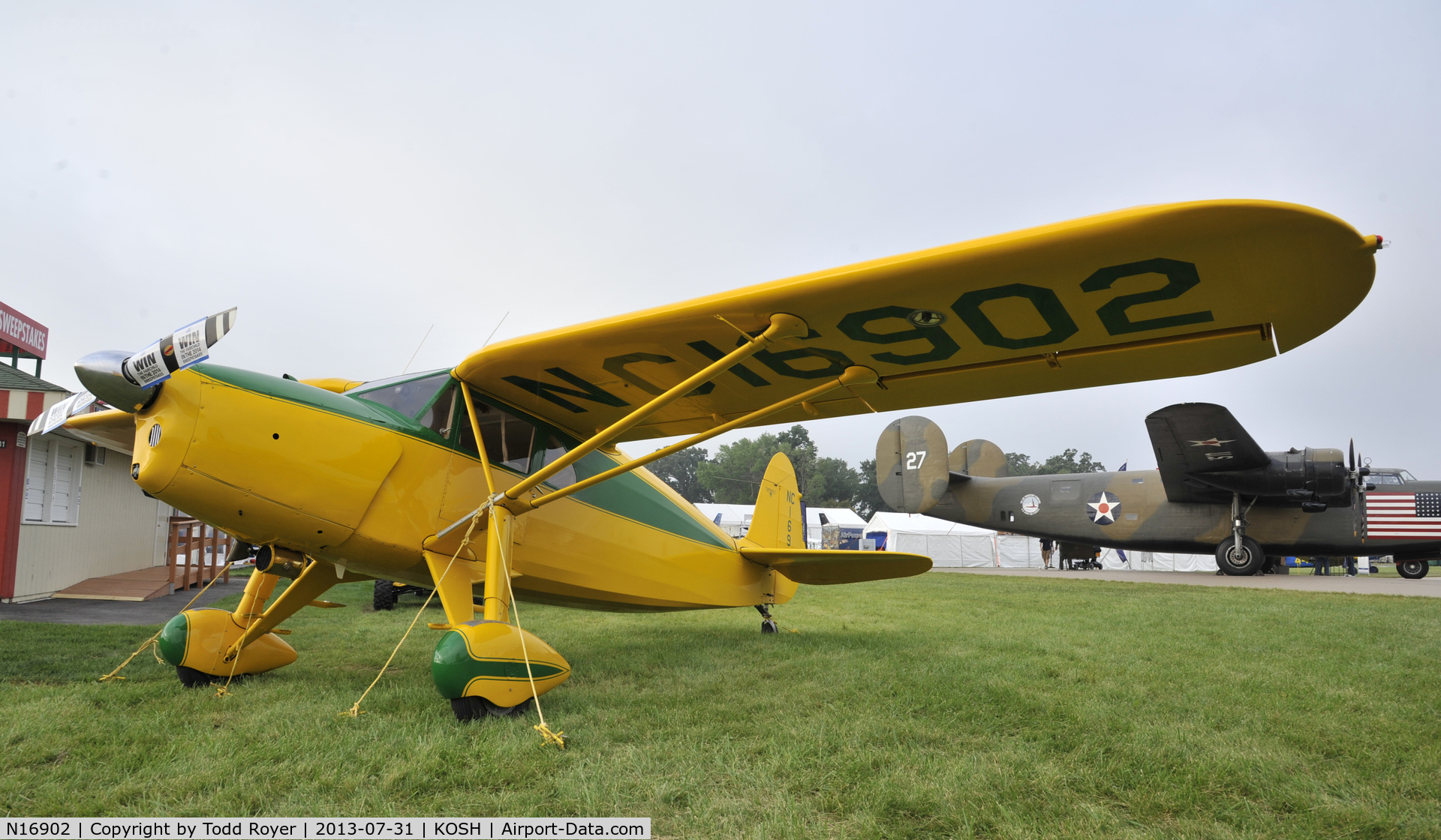 N16902, 1937 Fairchild 24 H C/N 3211, Airventure 2013