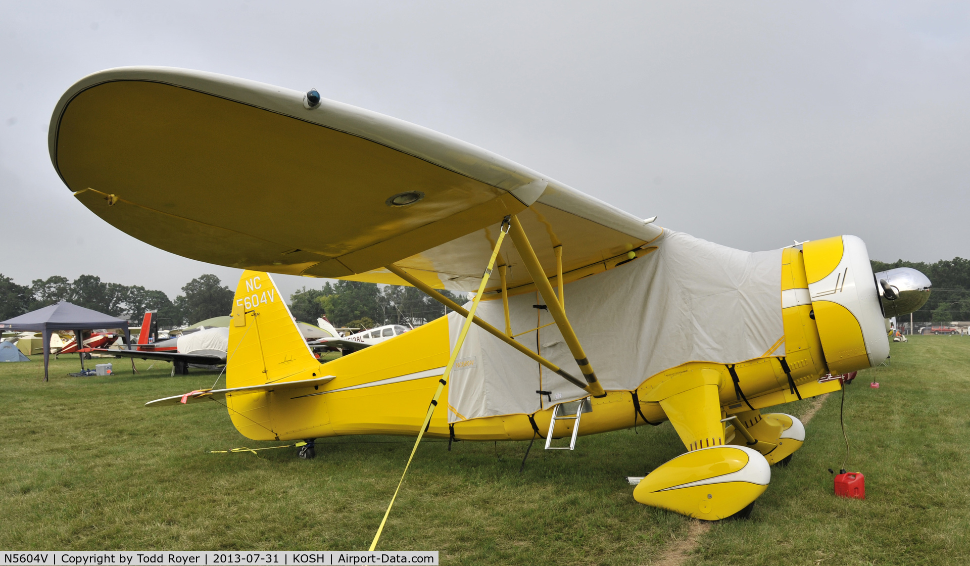 N5604V, 1943 Howard Aircraft DGA-15P C/N 859, Airventure 2013