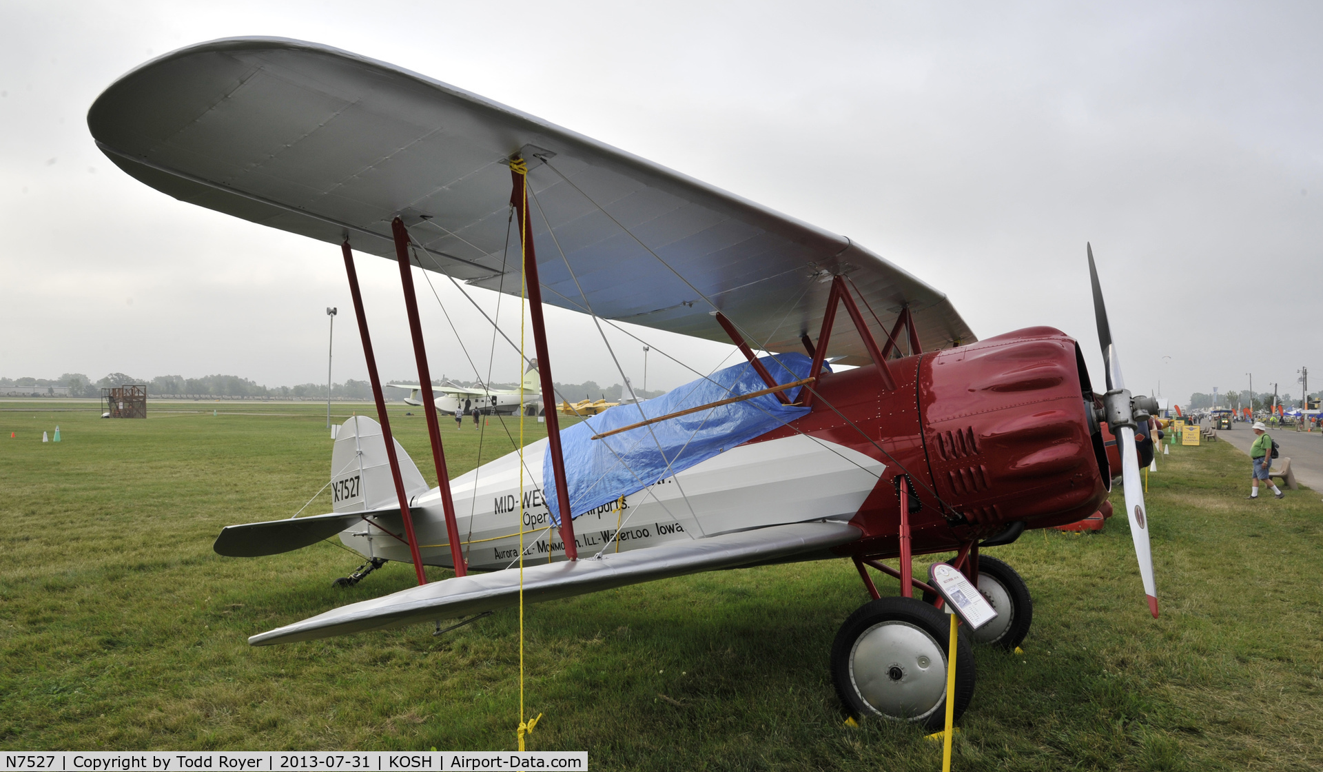 N7527, 1928 Waco CTO C/N A-33, Airventure 2013