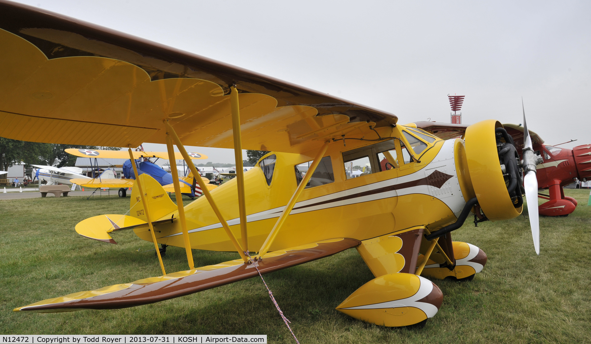N12472, 1932 Waco UEC C/N 3638, Airventure 2013