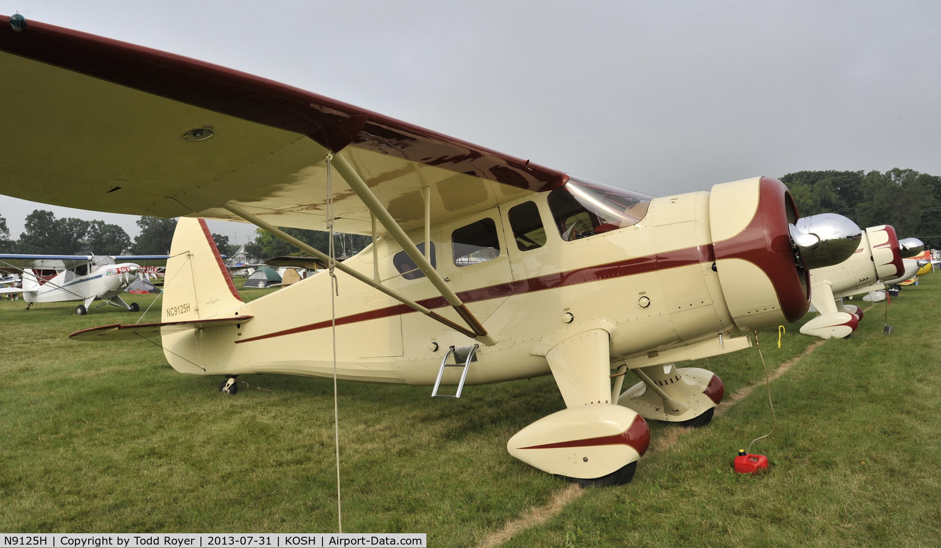 N9125H, 1943 Howard Aircraft DGA-15P C/N 767, Airventure 2013