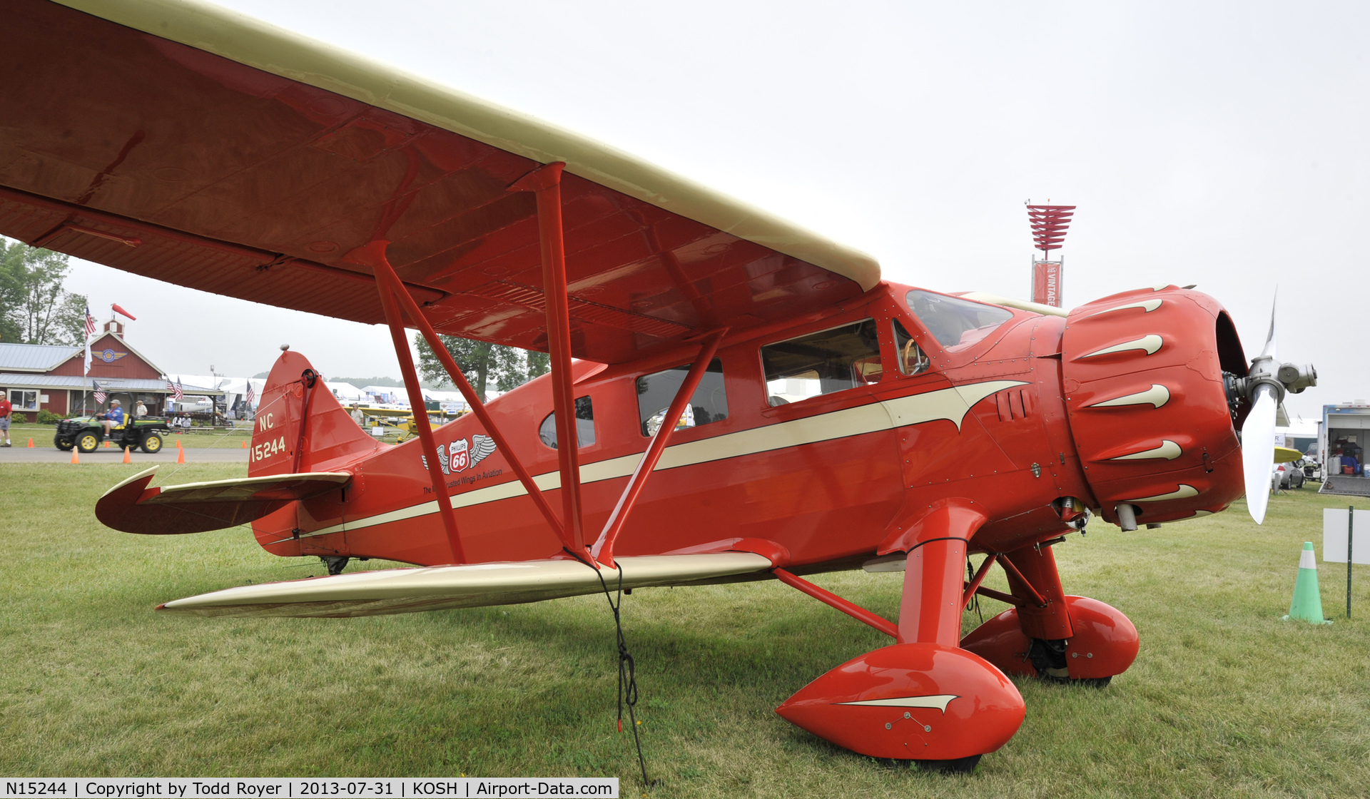 N15244, 1935 Waco YOC C/N 4327, Airventure 2013