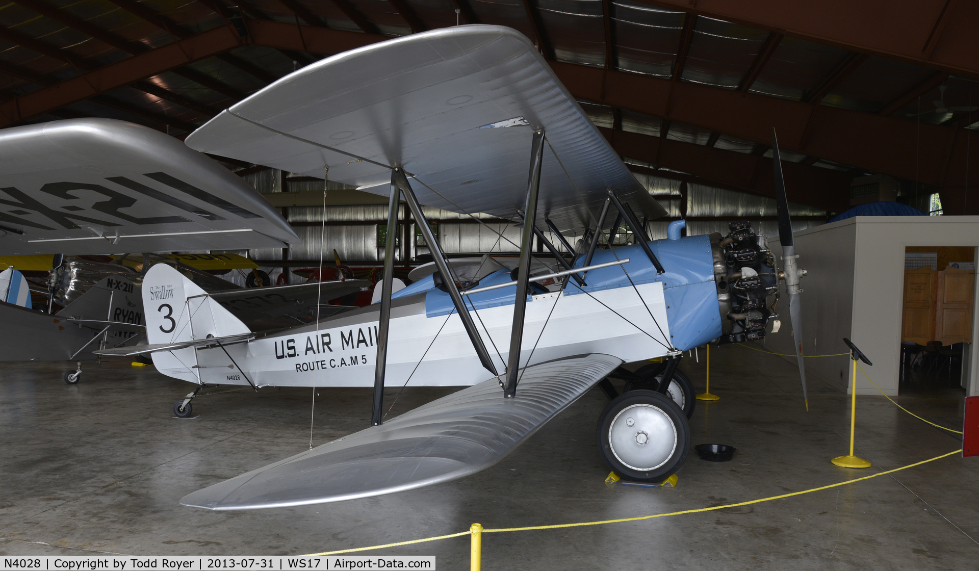 N4028, 1927 Swallow OX-5 Swallow C/N 899, Airventure 2013