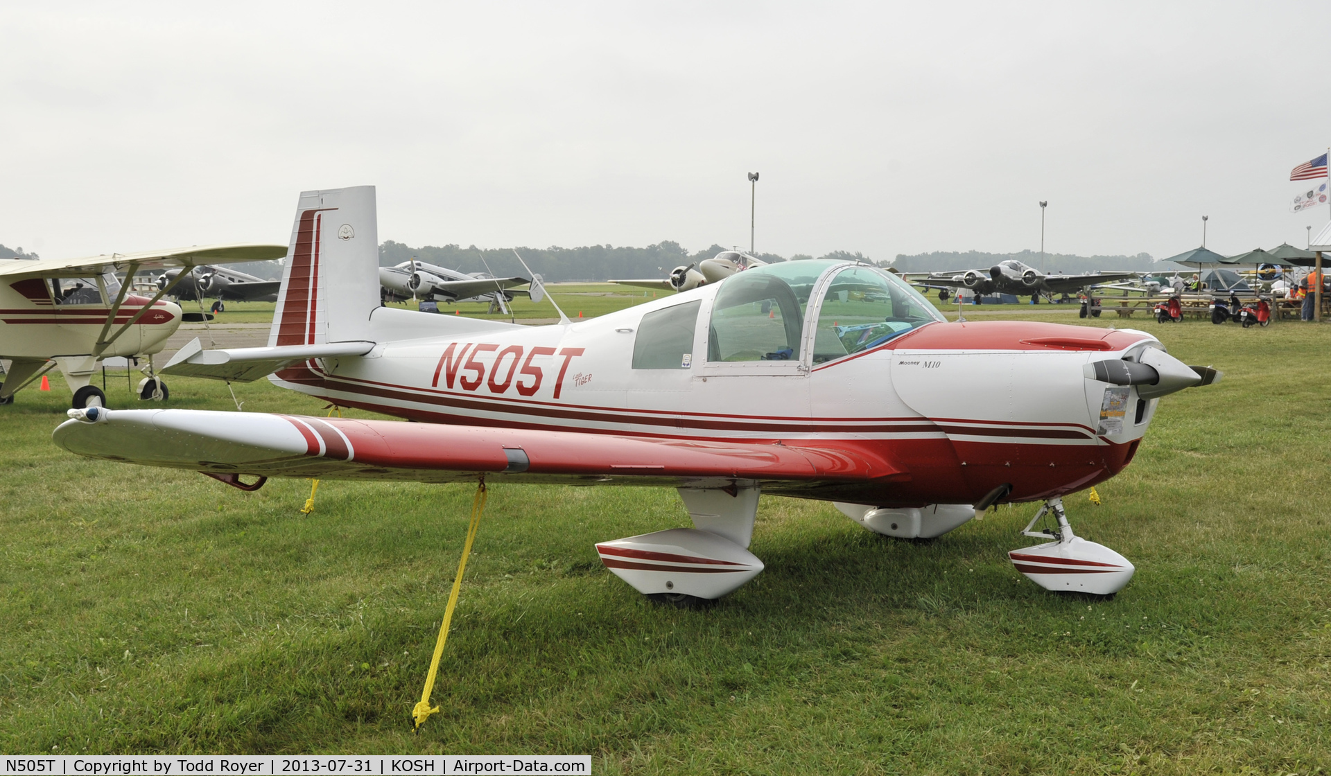 N505T, 1970 Mooney M10 Cadet C/N 700048, Airventure 2013