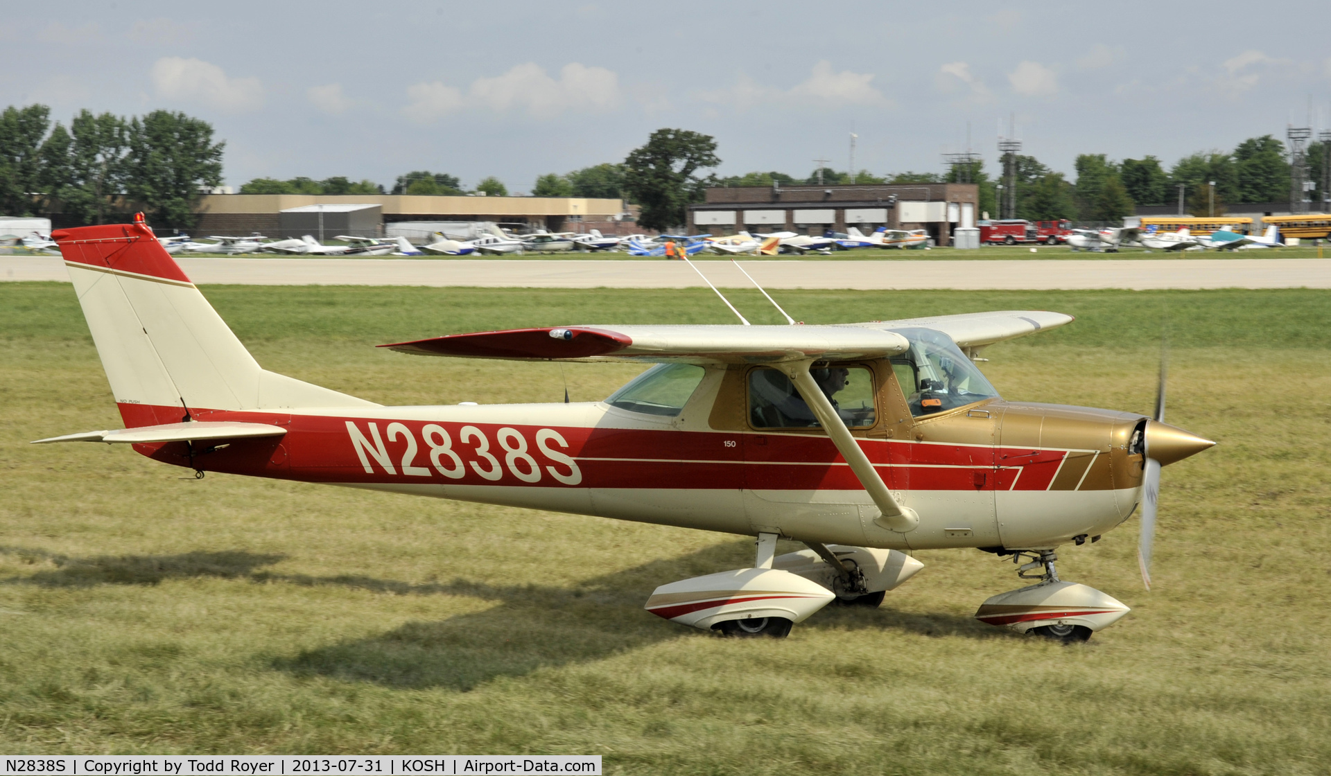 N2838S, 1967 Cessna 150G C/N 15066738, Airventure 2013
