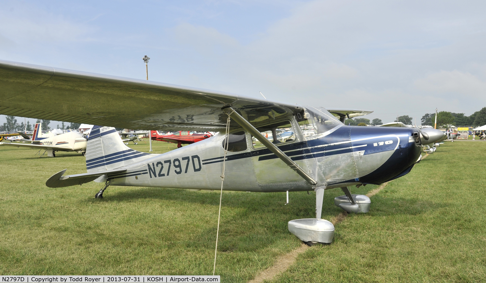 N2797D, 1952 Cessna 170B C/N 25339, Airventure 2013