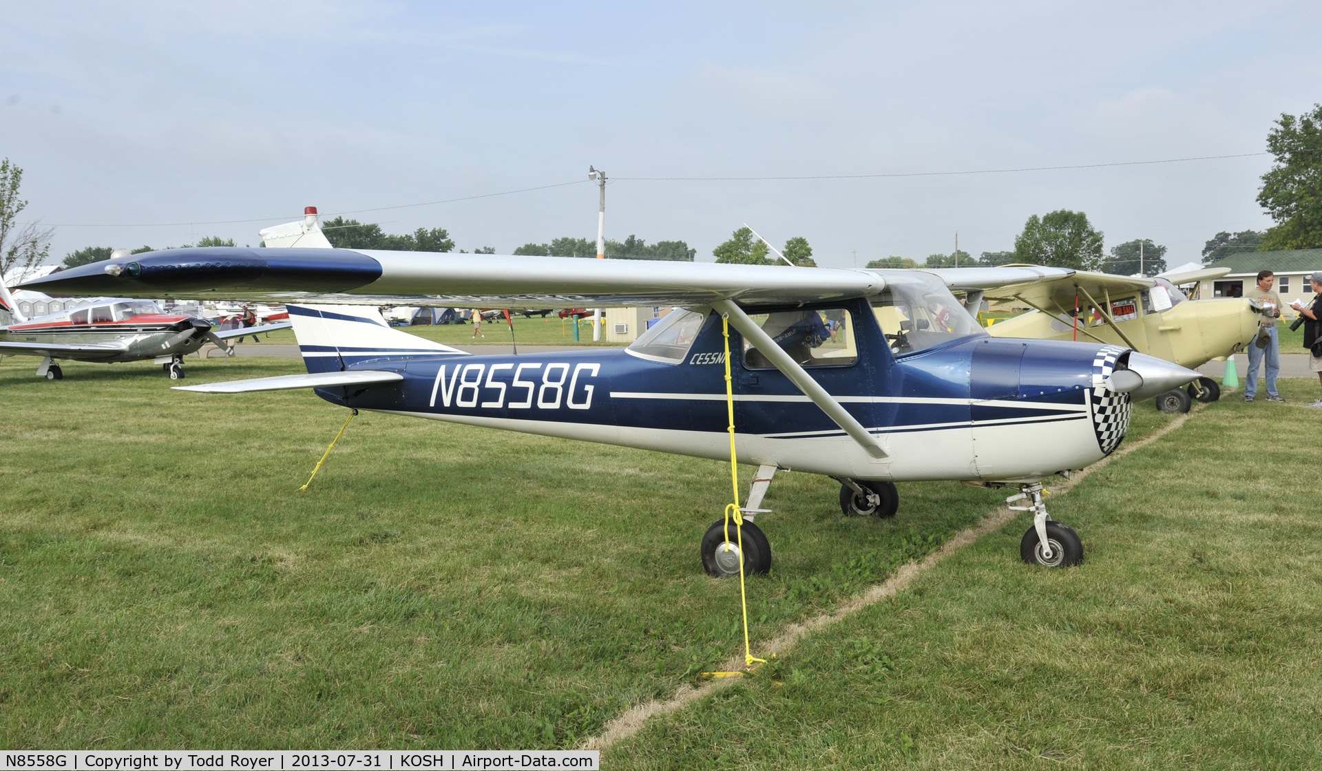 N8558G, 1966 Cessna 150F C/N 15062658, Airventure 2013