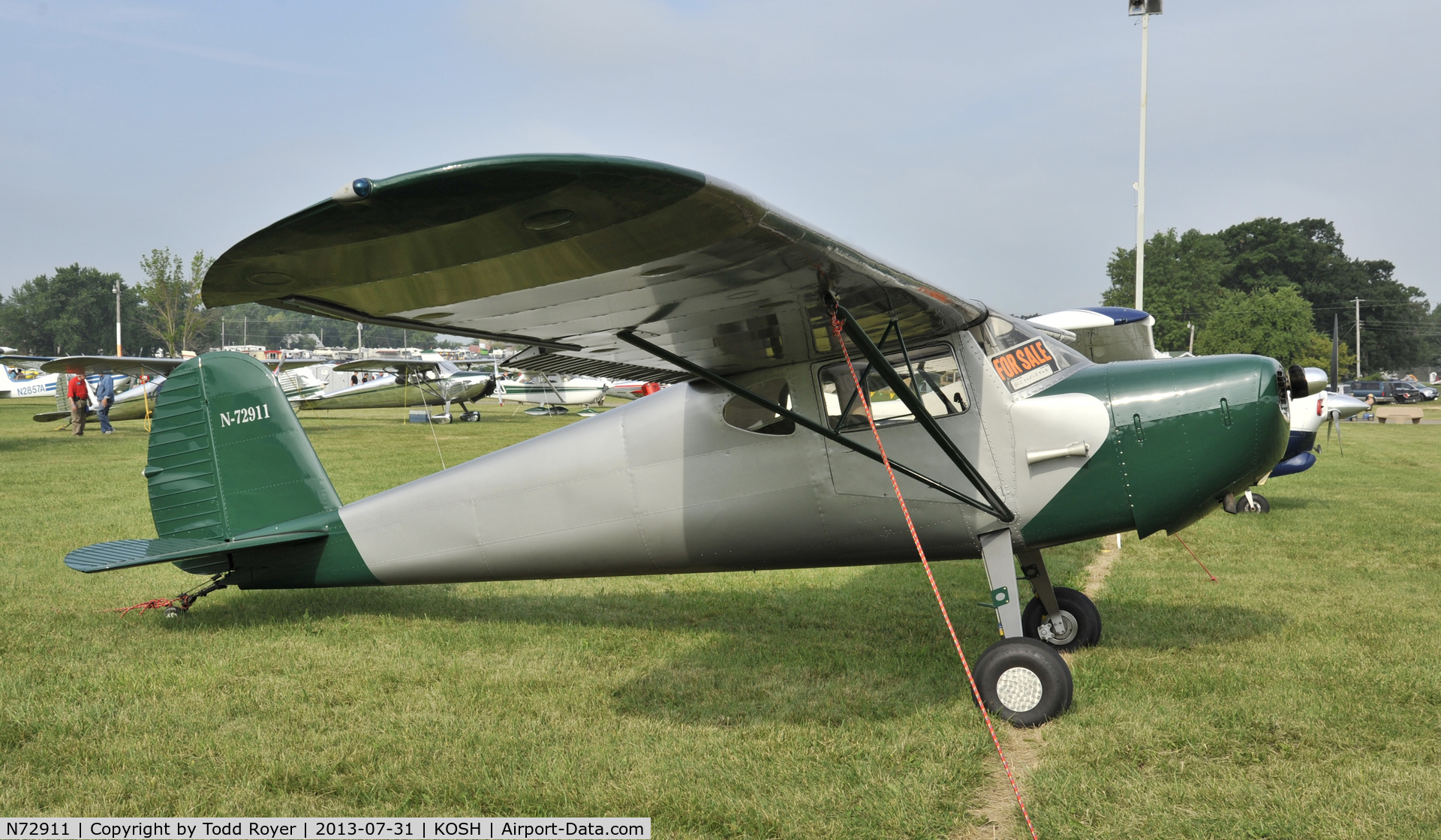 N72911, 1946 Cessna 140 C/N 10105, Airventure 2013