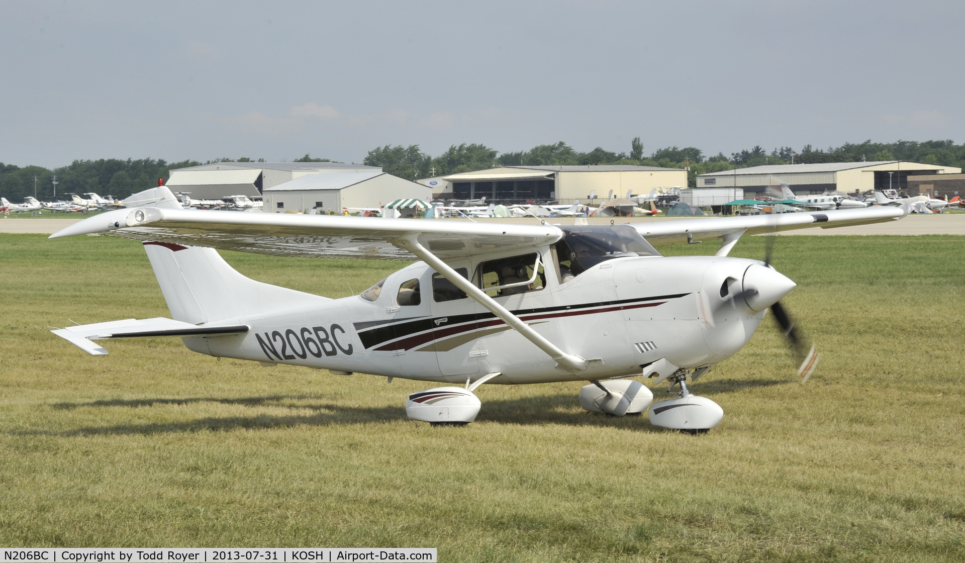 N206BC, 1999 Cessna 206H Stationair C/N 20608025, Airventure 2013