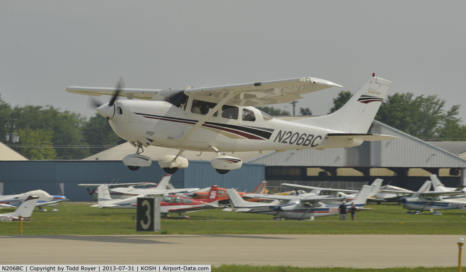 N206BC, 1999 Cessna 206H Stationair C/N 20608025, Airventure 2013