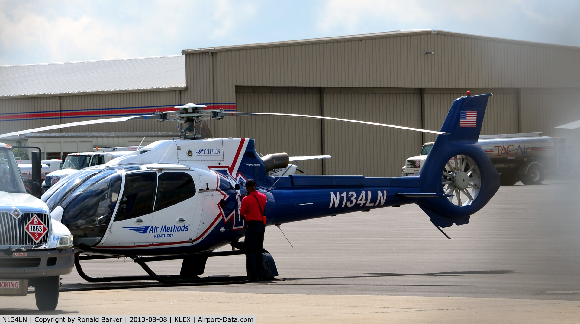 N134LN, 2005 Eurocopter EC-130B-4 (AS-350B-4) C/N 3985, Lexington