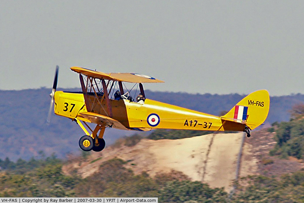 VH-FAS, 1942 De Havilland Australia DH-82A Tiger Moth C/N DHA34, VH-FAS   De Havilland DH.82A Tiger Moth [DHA34] Perth-Jandakot~VH 30/03/2007