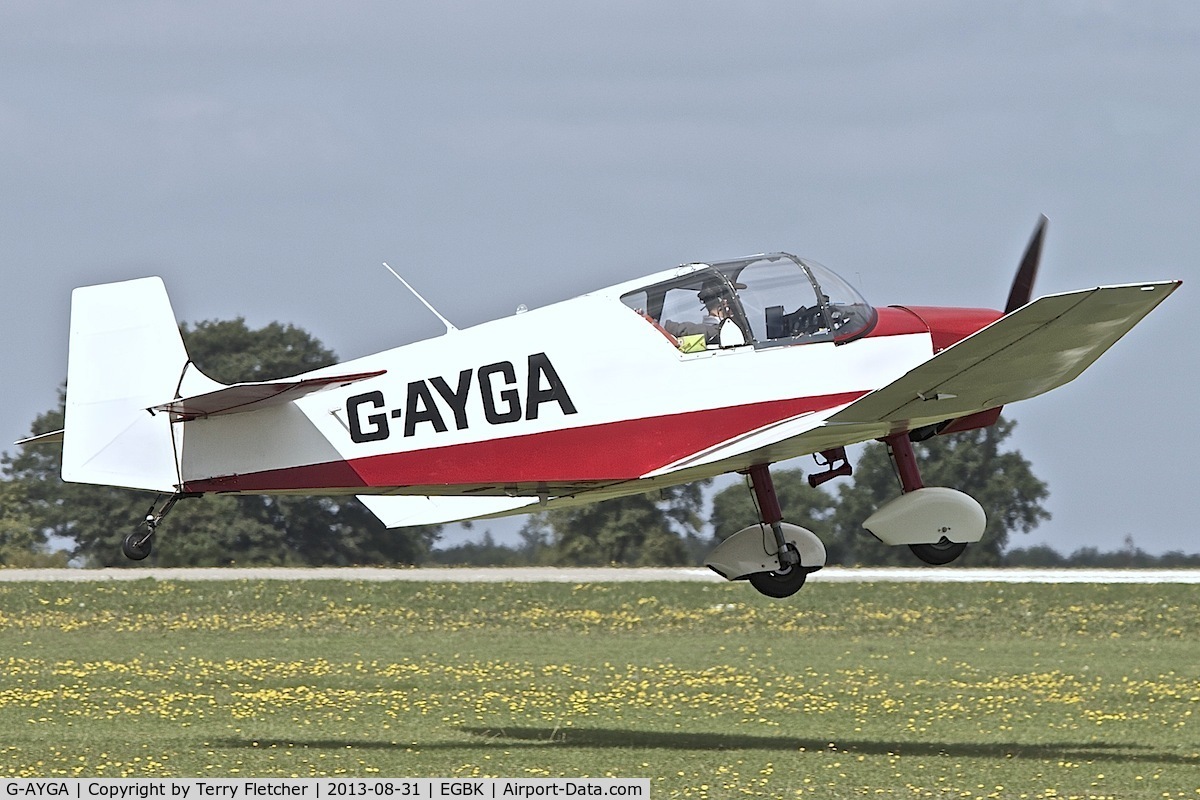 G-AYGA, 1956 SAN Jodel D-117 C/N 436, 1956 Jodel D-117, c/n: 436