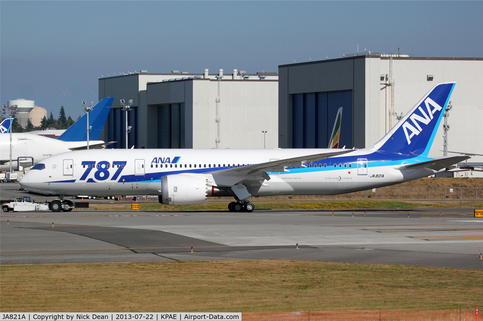 JA821A, 2013 Boeing 787-8 Dreamliner C/N 42245, KPAE/PAE