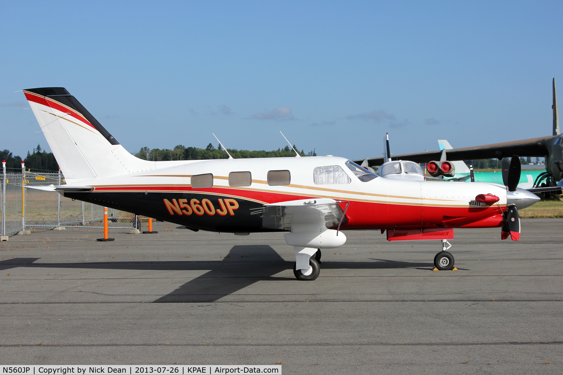 N560JP, 1995 Piper PA-46-350P Malibu Mirage C/N 4622189, KPAE/PAE