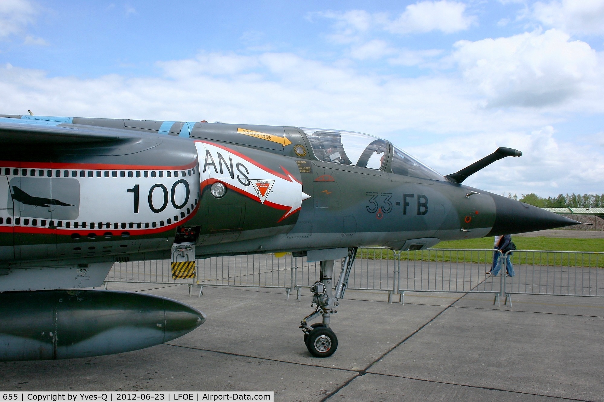 655, Dassault Mirage F.1CR C/N 655, French Air Force Dassault Mirage F1CR, Evreux-Fauville Air Base 105 (LFOE)