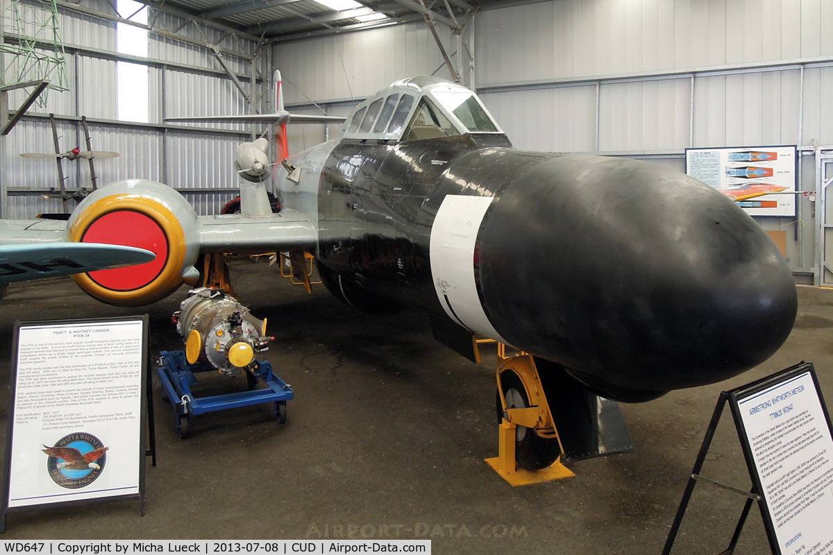 WD647, 1952 Gloster Meteor TT.20 C/N Not found WD647, At the Queensland Air Museum, Caloundra