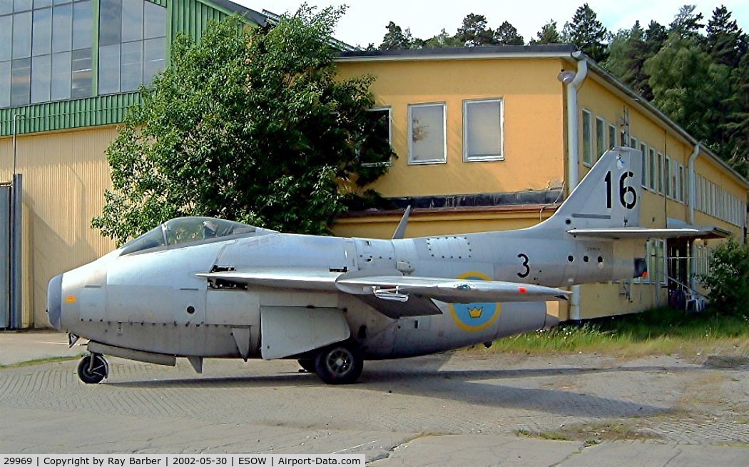29969, Saab S-29C Tunnan C/N 29-969, Saab S.29C Tunnan [29969] Vasteras~SE 30/05/2002