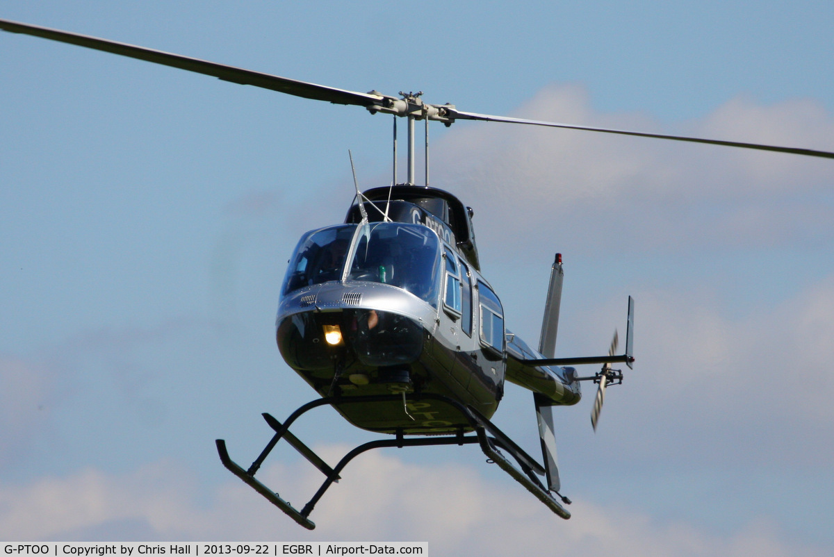 G-PTOO, 1995 Bell 206L-4 LongRanger IV LongRanger C/N 52132, at Breighton's Heli Fly-in, 2013