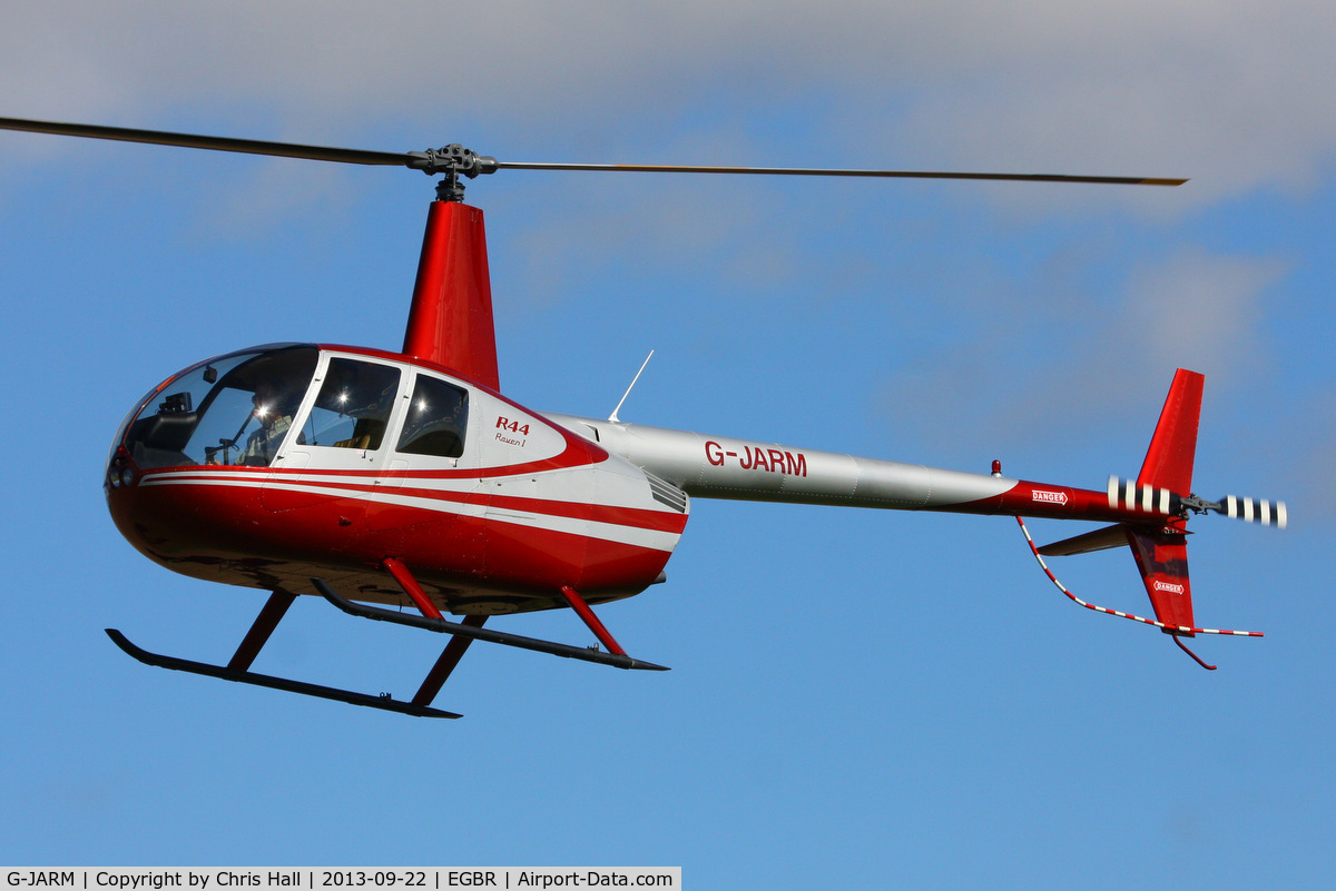 G-JARM, 2006 Robinson R44 Raven I C/N 1620, at Breighton's Heli Fly-in, 2013