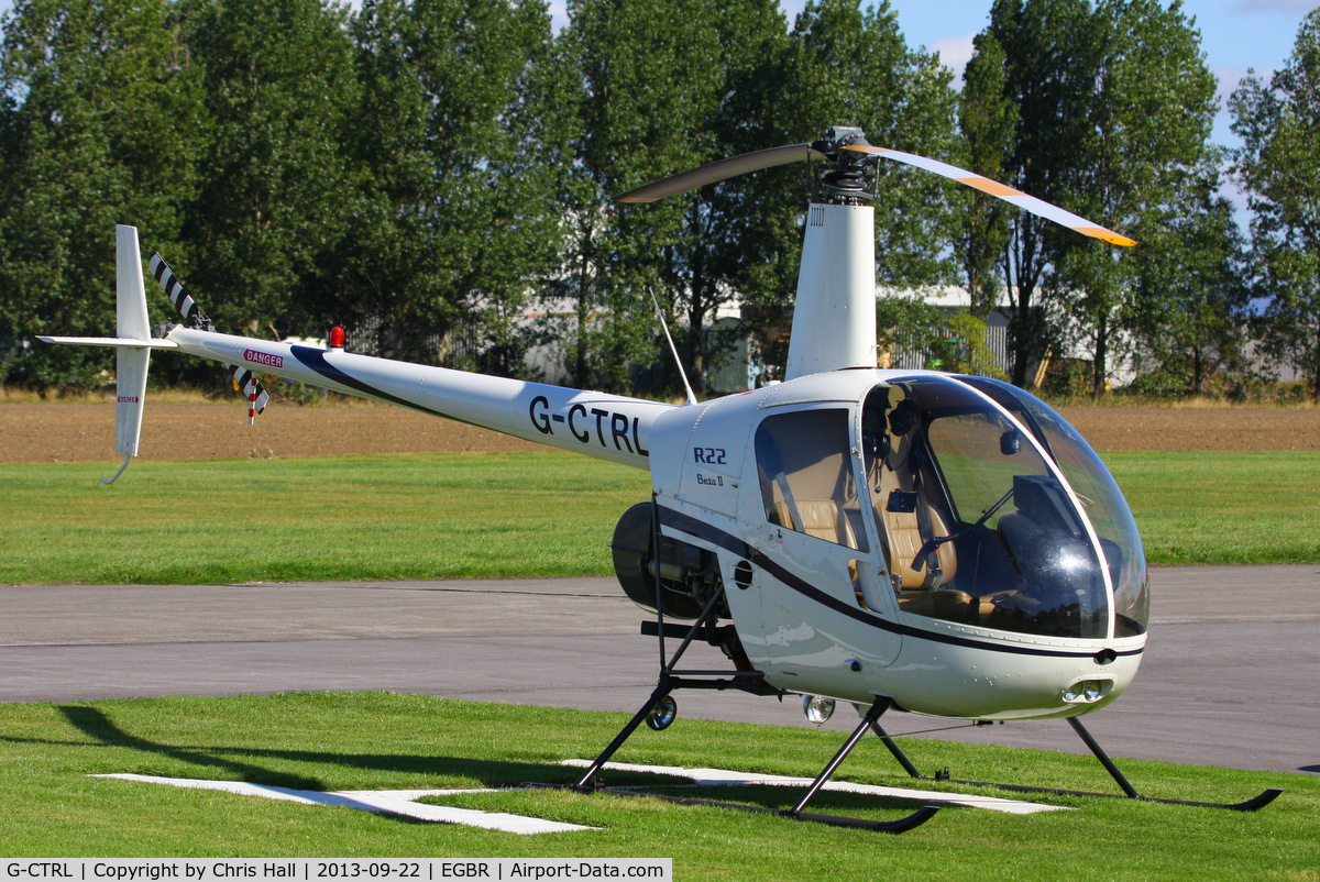 G-CTRL, 2004 Robinson R22 Beta C/N 3601, at Breighton's Heli Fly-in, 2013