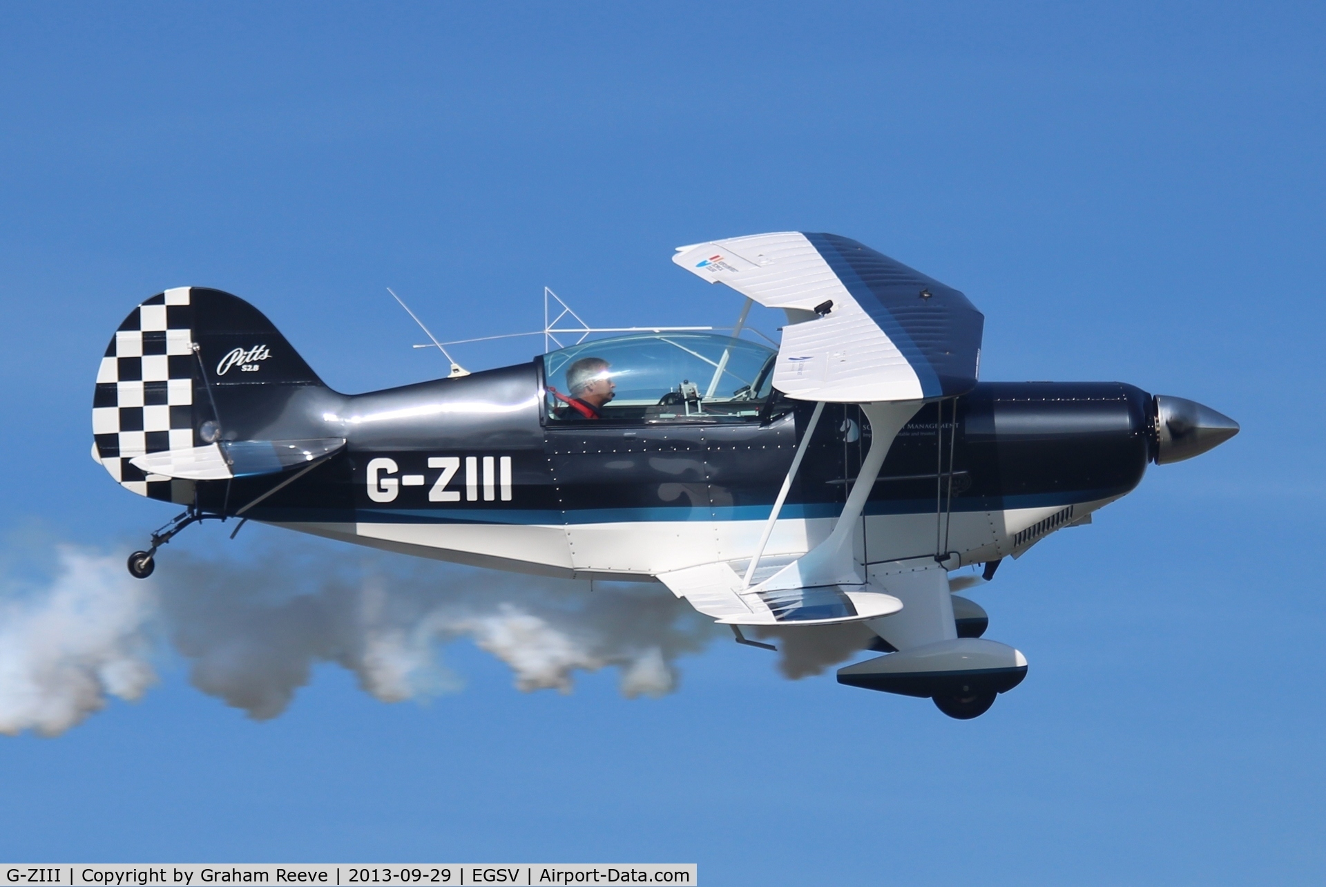 G-ZIII, 1988 Pitts S-2B Special C/N 5151, Performing at Old Buckenham.