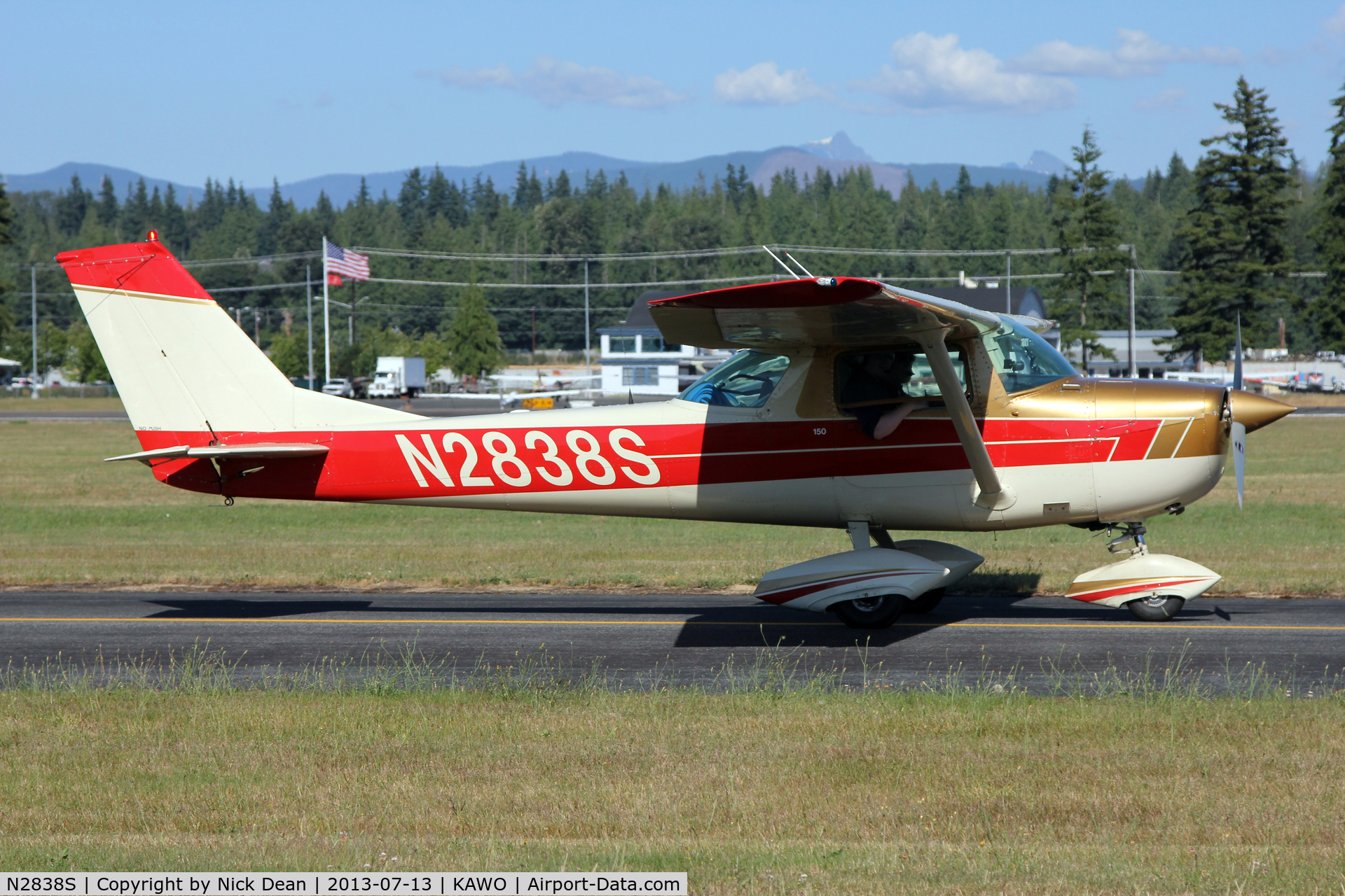 N2838S, 1967 Cessna 150G C/N 15066738, KAWO/AWO