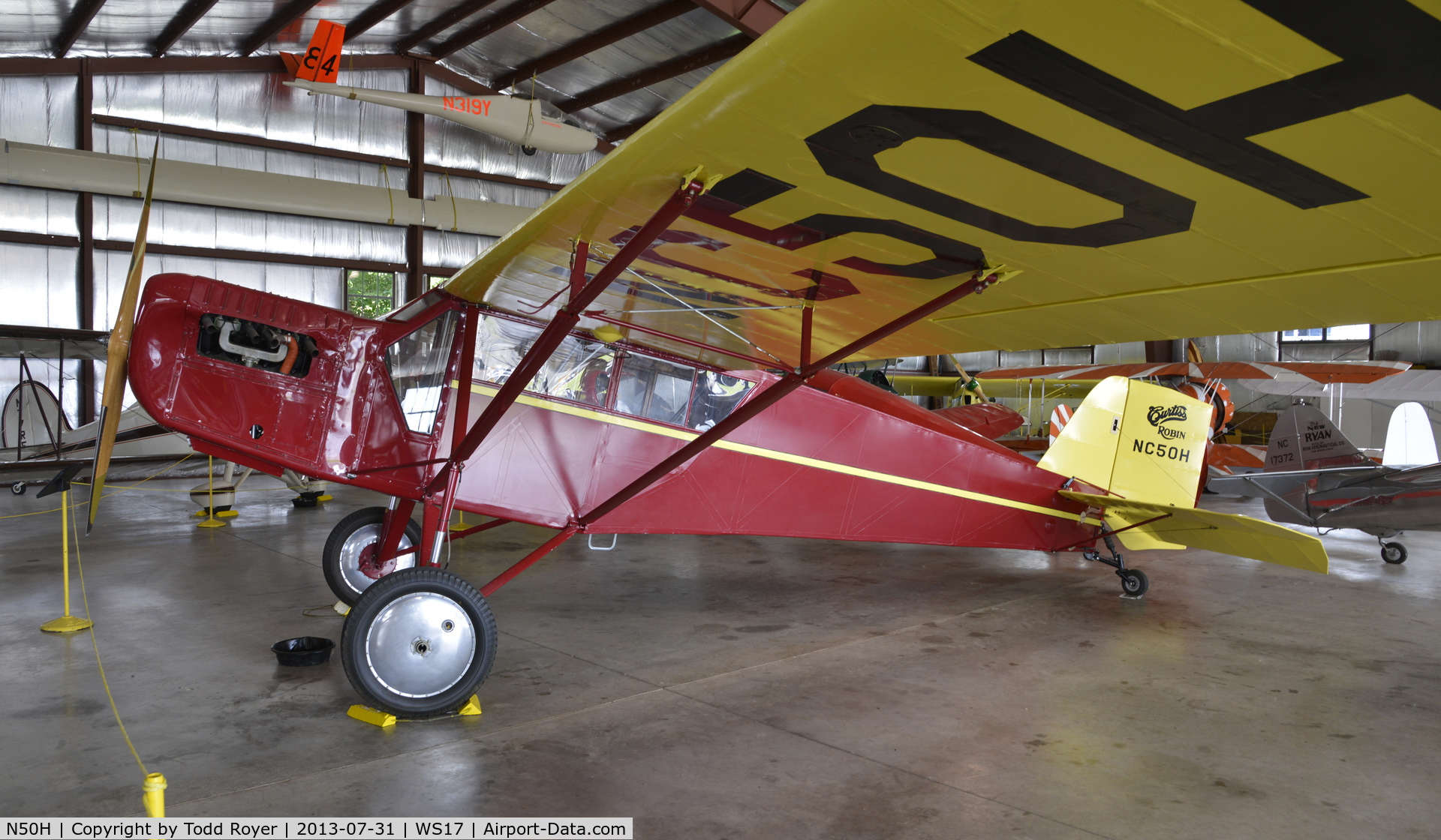 N50H, 1929 Curtiss-Wright Robin C/N 403, Airventure 2013