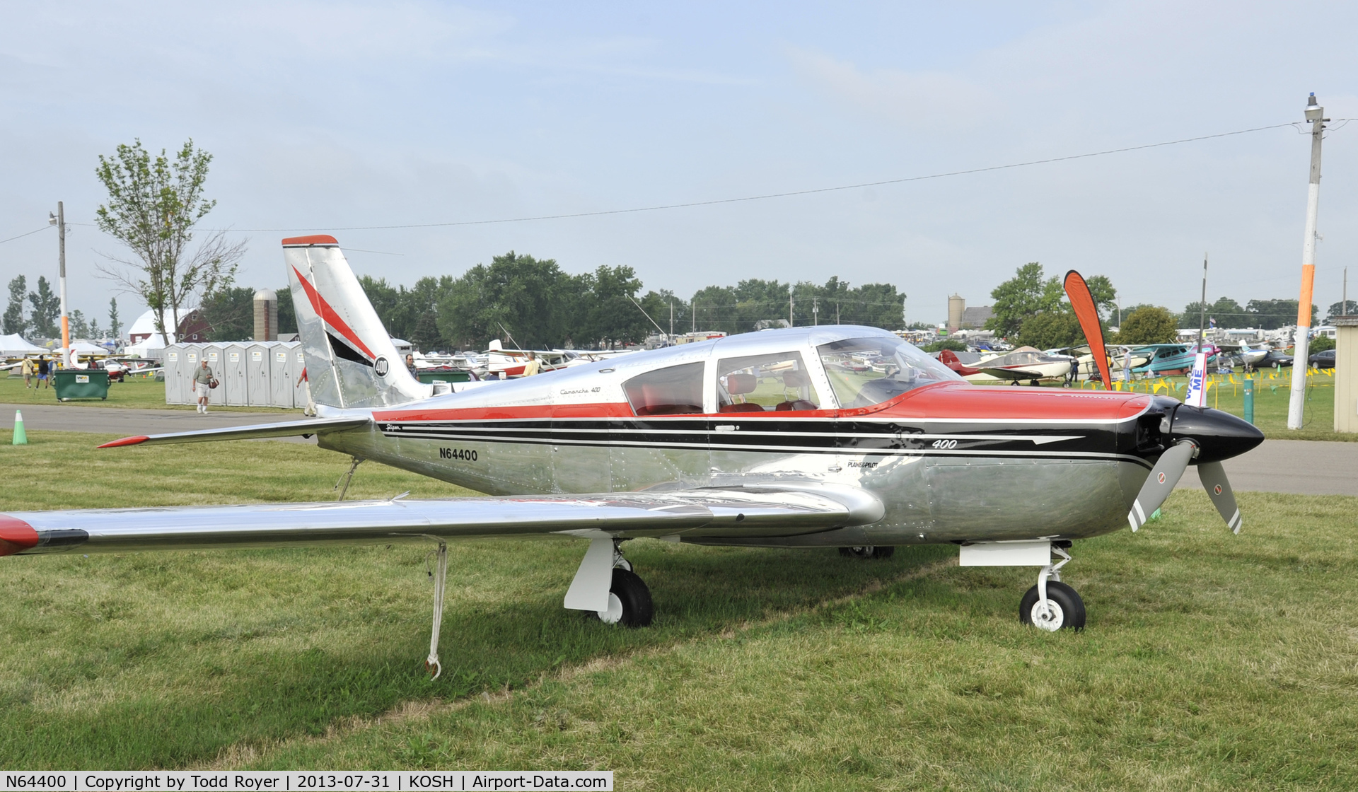 N64400, 1964 Piper PA-24-400 Comanche 400 C/N 26-36, Airventure 2013
