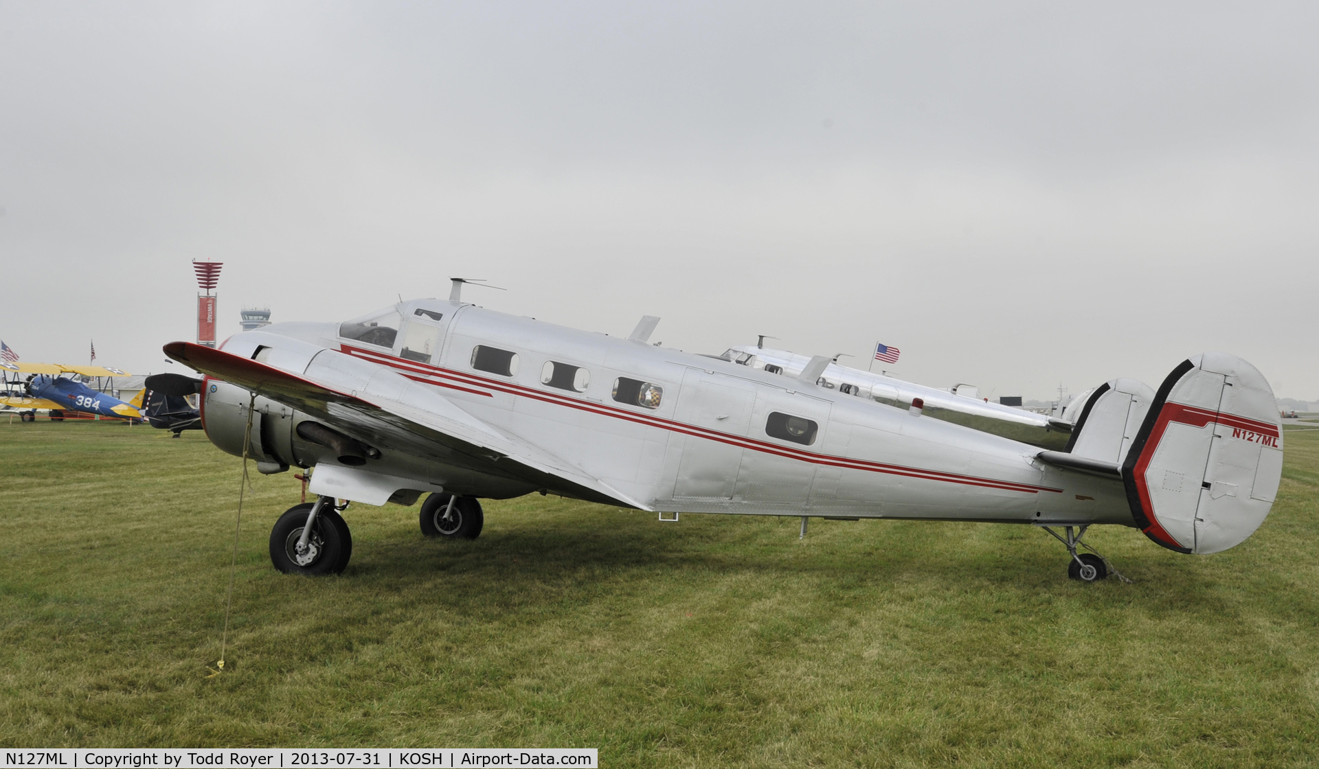 N127ML, 1946 Beech D18S C/N A-212, Airventure 2013