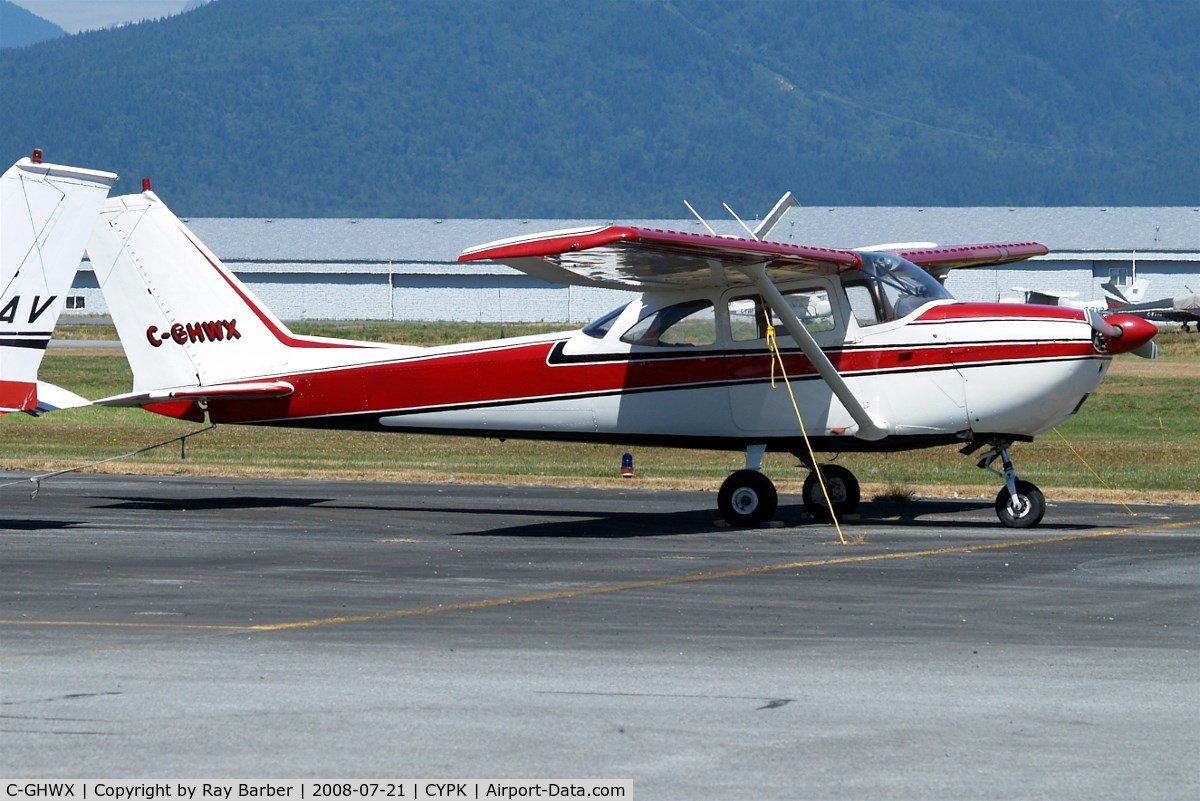C-GHWX, 1967 Cessna 172H C/N 17256053, Cessna 172H Skyhawk [172-56053] Pitt Meadows~C 21/07/2008