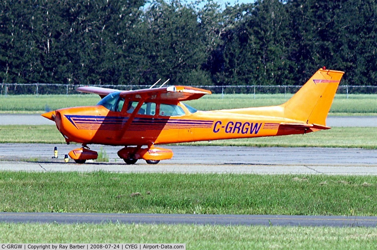 C-GRGW, 1975 Cessna 172M C/N 17265472, Cessna 172M Skyhawk [172-65472] Edmonton International~C 24/07/2008. Has since been written off.