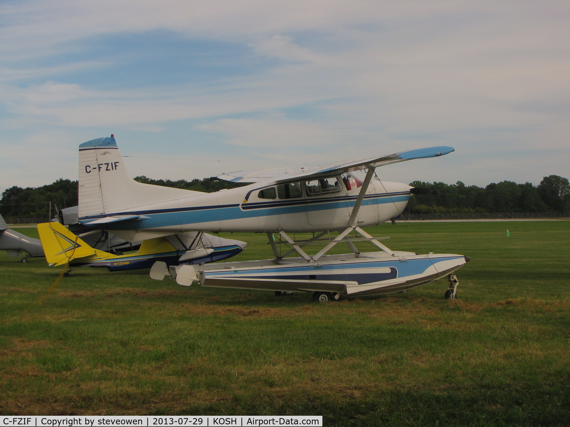 C-FZIF, 1970 Cessna A185E Skywagon 185 C/N 18501852, at Oshkosh
