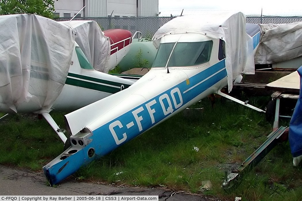 C-FFQO, 1978 Cessna 152 C/N 15281678, Cessna 152 [152-81678] (Grondair) Les Cedres~C 18/06/2005. Wreck.