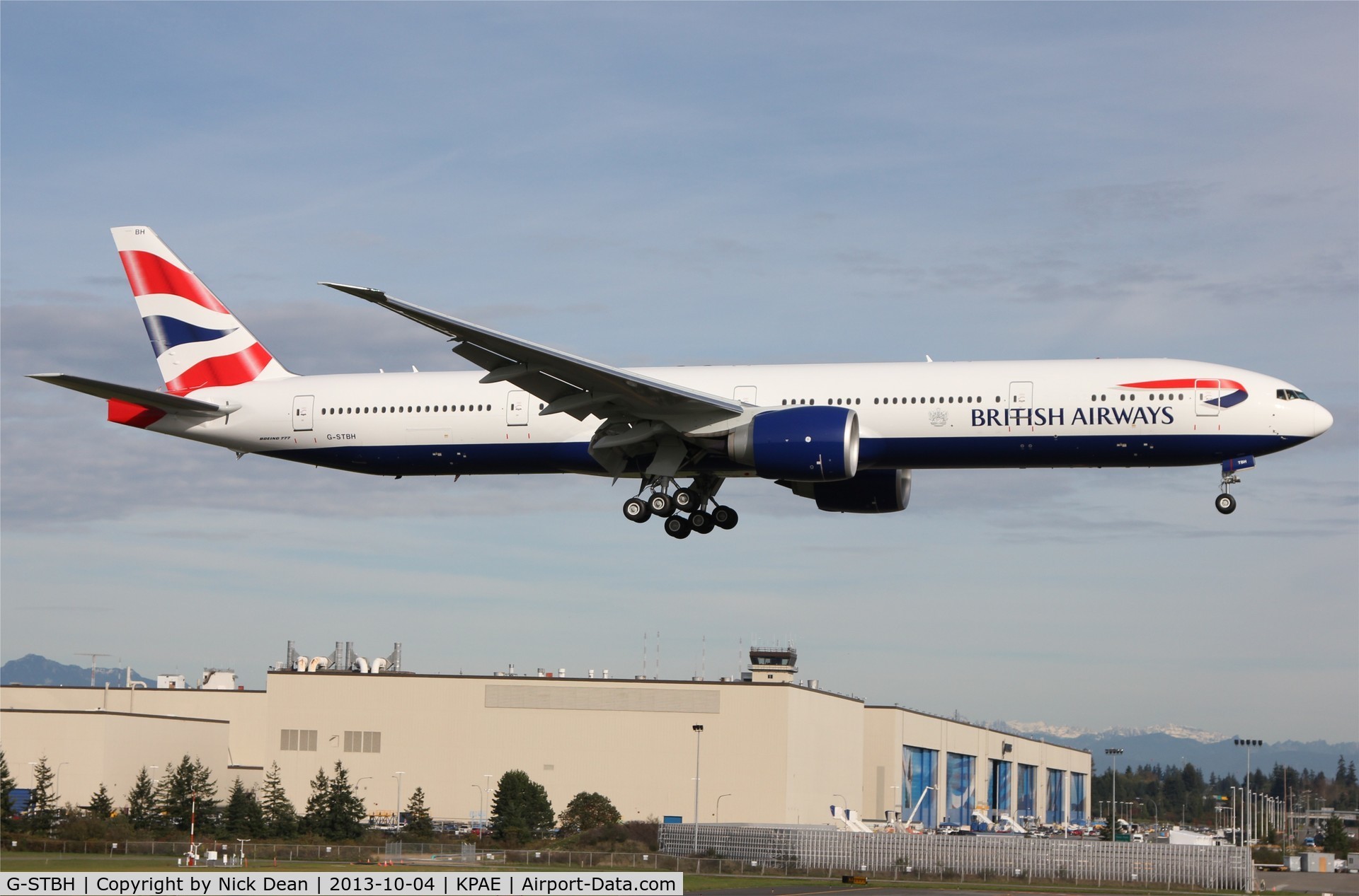 G-STBH, 2013 Boeing 777-336/ER C/N 38431, KPAE/PAE