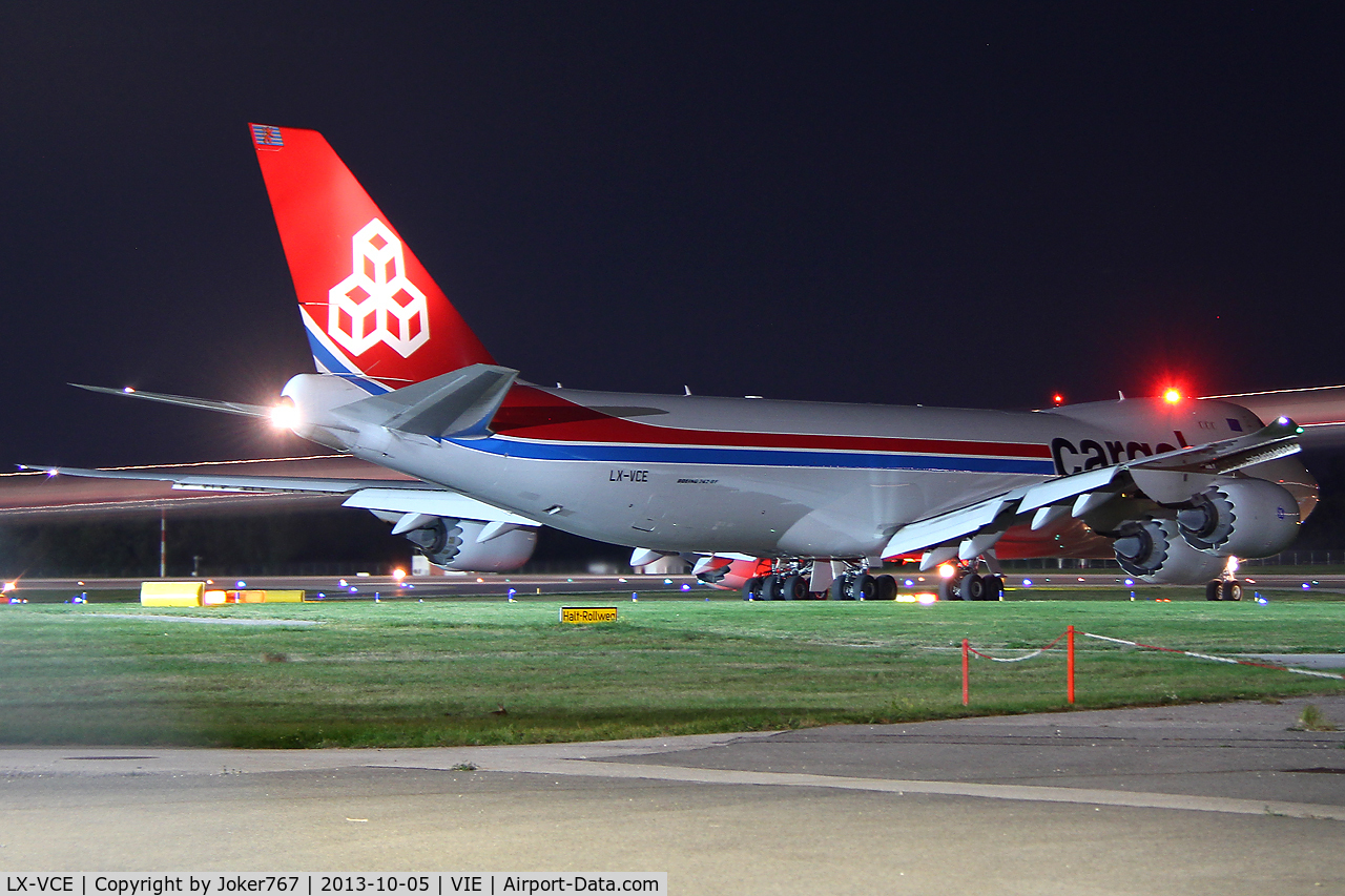 LX-VCE, 2012 Boeing 747-8R7F C/N 35810, Cargolux