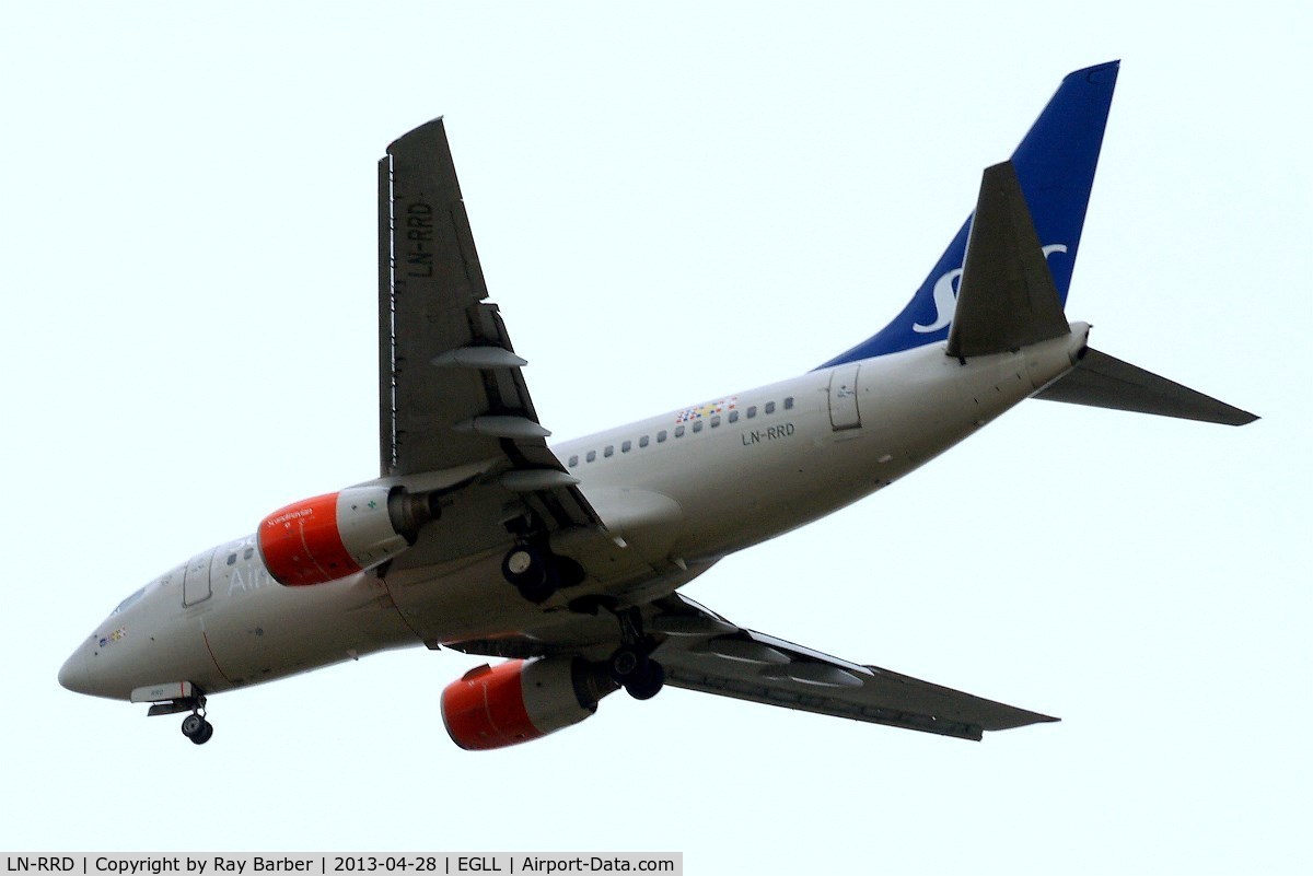 LN-RRD, 1999 Boeing 737-683 C/N 28301, Boeing 737-683 [28301] (SAS Scandinavian Airlines) Home~G 28/04/2013
