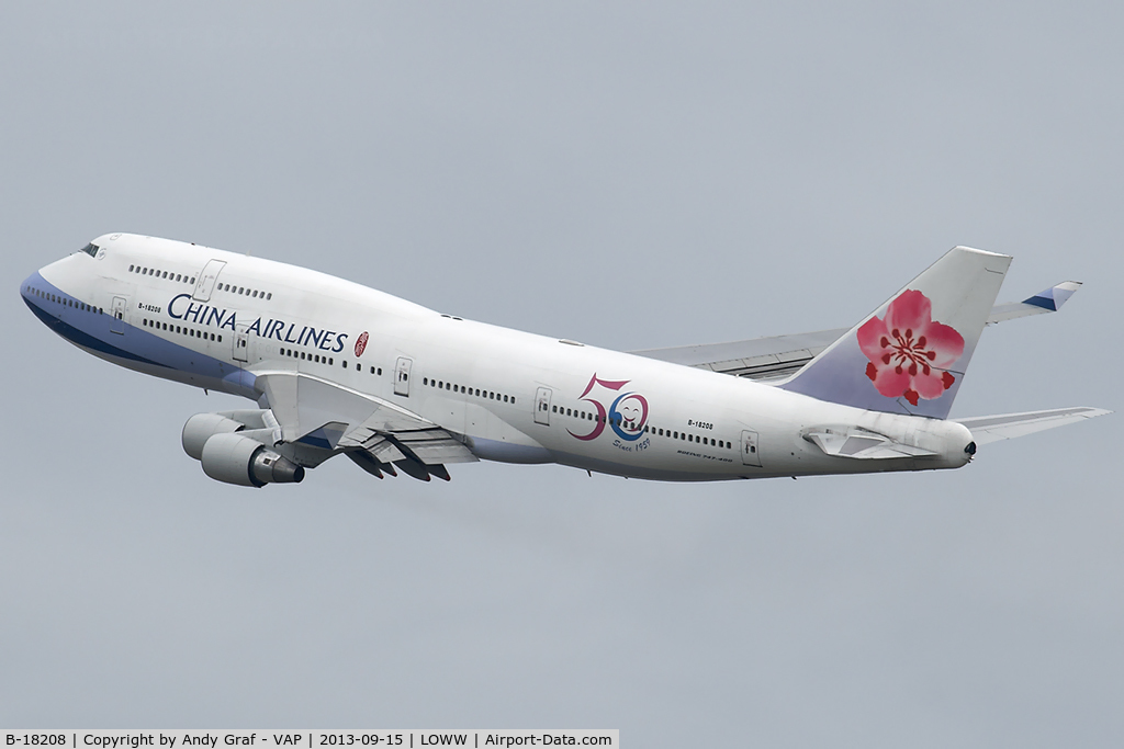 B-18208, 1998 Boeing 747-409 C/N 29031, China Airlines 747-400