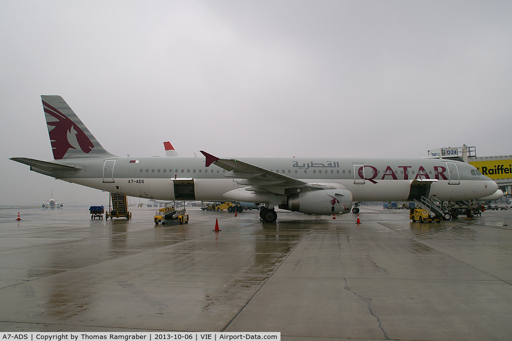 A7-ADS, 2003 Airbus A321-231 C/N 1928, Qatar Airways Airbus A321