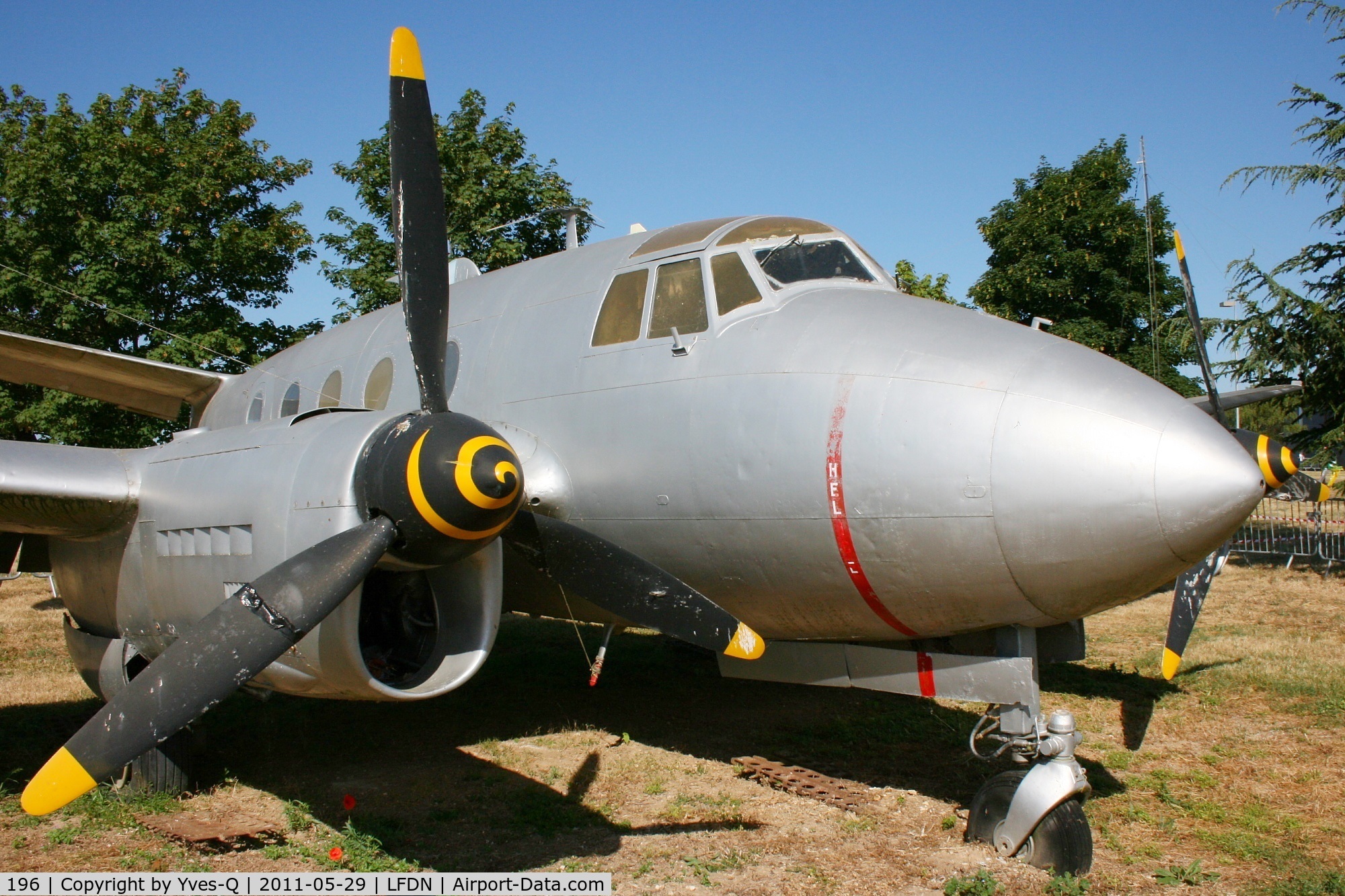 196, Dassault MD-312 Flamant C/N 196, Dassault MD-312 Flamant, Rochefort-St Agnant AB 721 (LFDN-RCO)