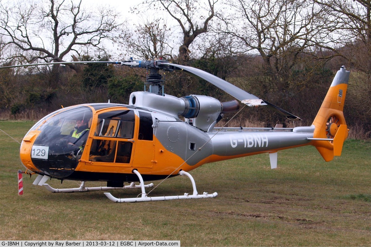 G-IBNH, 1973 Westland SA-341C Gazelle HT2 C/N WA1033, G-IBNH   Aerospatiale SA.341C Gazelle HT2 [1033] Cheltenham Racecourse~G 12/03/2013