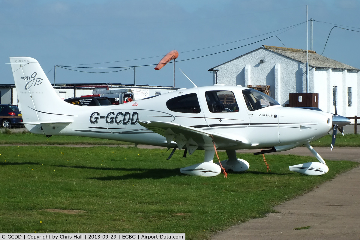 G-GCDD, 2008 Cirrus SR20 GTS G3 C/N 1972, Daedalus Aviation