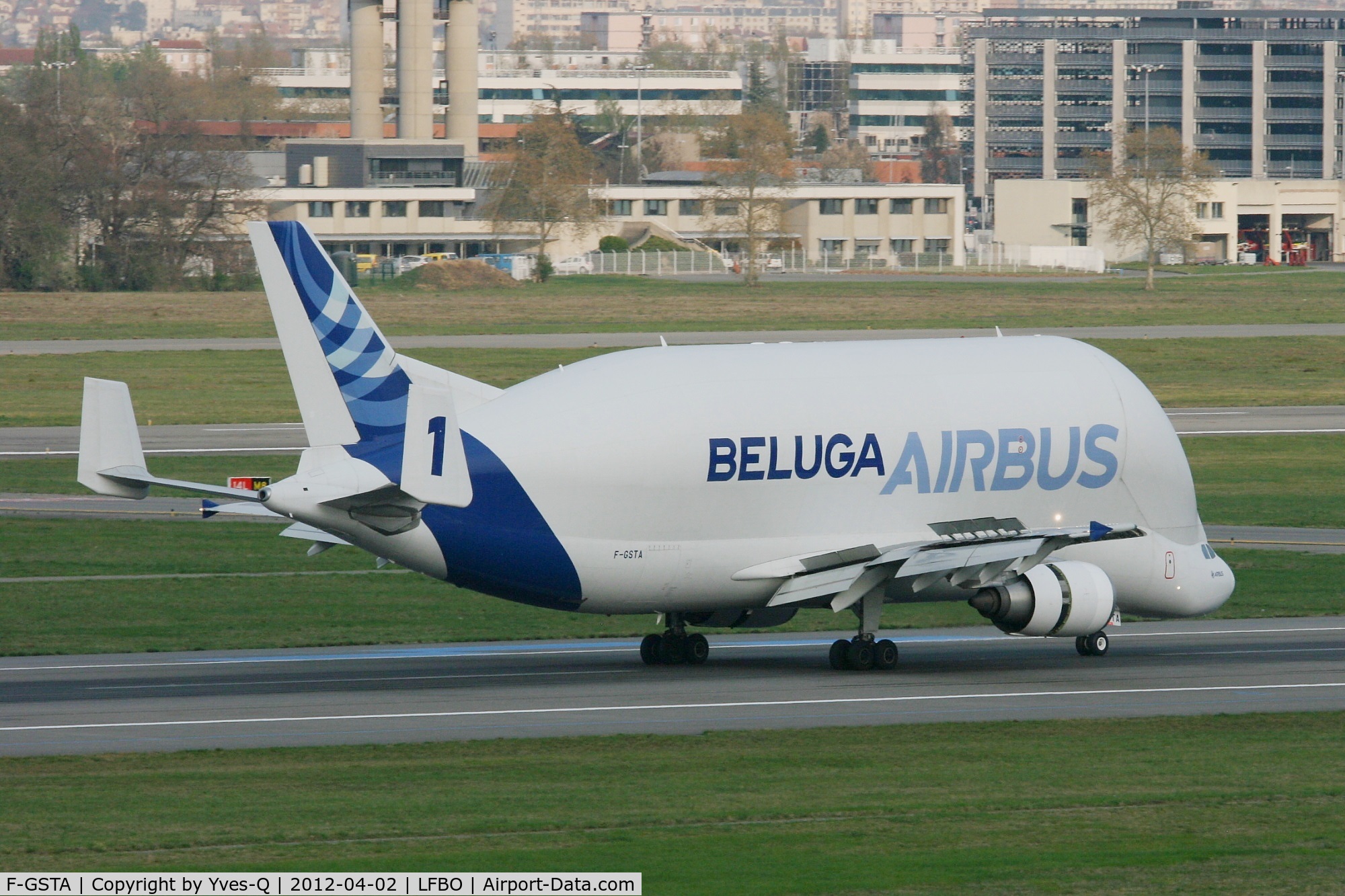F-GSTA, 1994 Airbus A300B4-608ST Super Transporter C/N 655, Airbus A300B4-608ST Beluga, Toulouse-Blagnac Airport (LFBO-TLS)