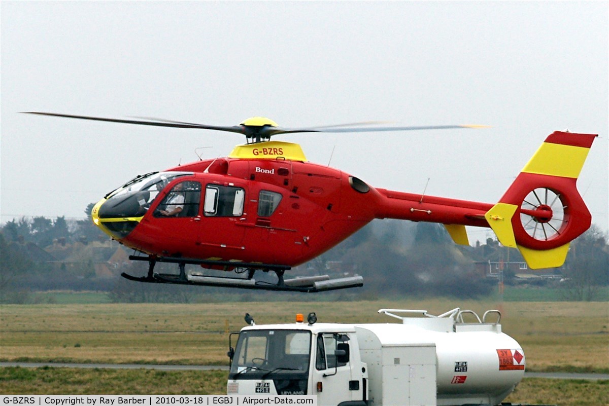 G-BZRS, 2000 Eurocopter EC-135T-2 C/N 0166, Eurocopter EC.135T2+ [0166] (Bond Air Services) Staverton~G 18/03/2010