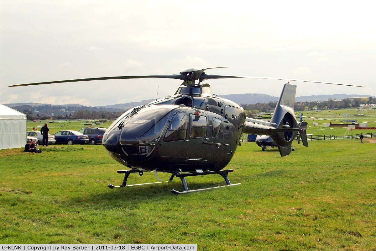 G-KLNK, 2007 Eurocopter EC-135P-2+ C/N 0550, Eurocopter EC.135P2+ [0550] (Saxonair Charter Ltd) Cheltenham Racecourse~G 18/03/2011