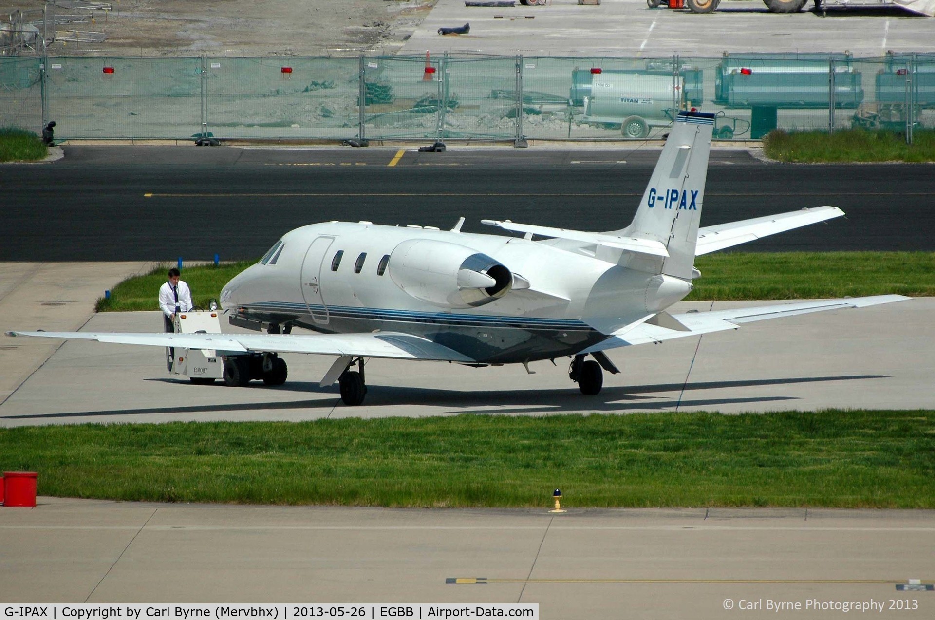 G-IPAX, 2002 Cessna 560XL Citation Excel C/N 560-5228, Taken from the MSCP.