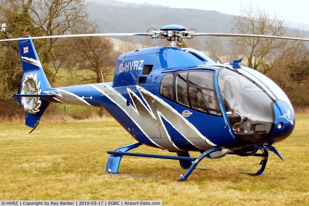 G-HVRZ, 2003 Eurocopter EC-120B Colibri C/N 1338, Eurocopter EC.120B Colibri [1338] (EDM Helicopters Ltd) Cheltenham Racecourse~G 17/03/2010