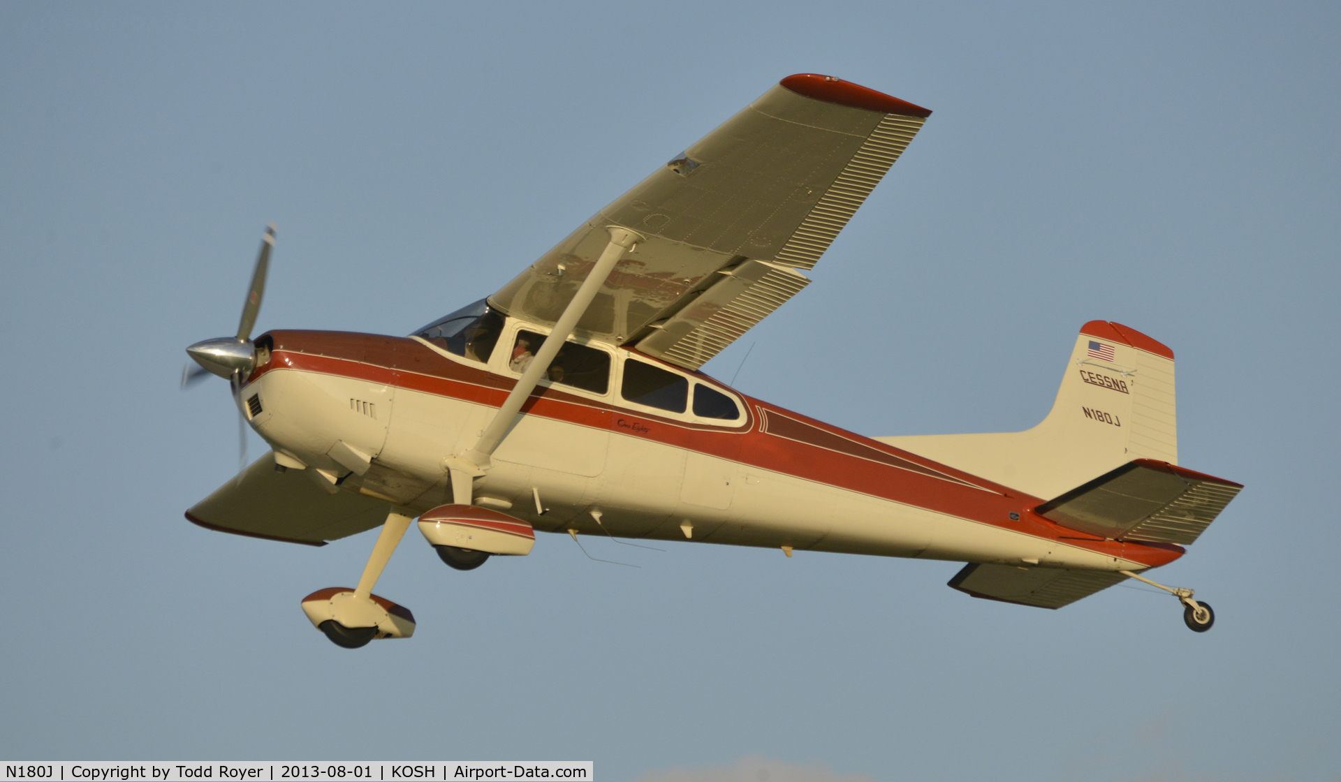 N180J, Cessna 180H Skywagon C/N 18051757, Airventure 2013