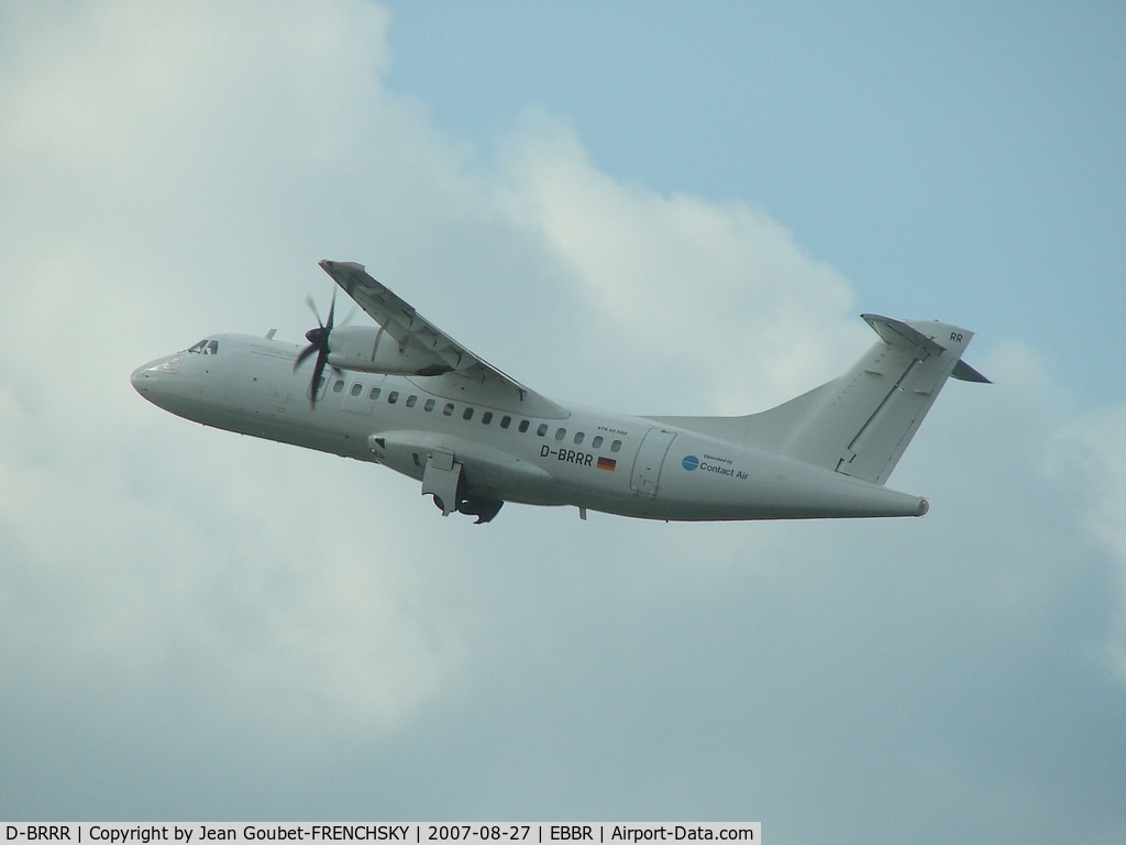 D-BRRR, 1998 ATR 42-512 C/N 601, Contact Air take off